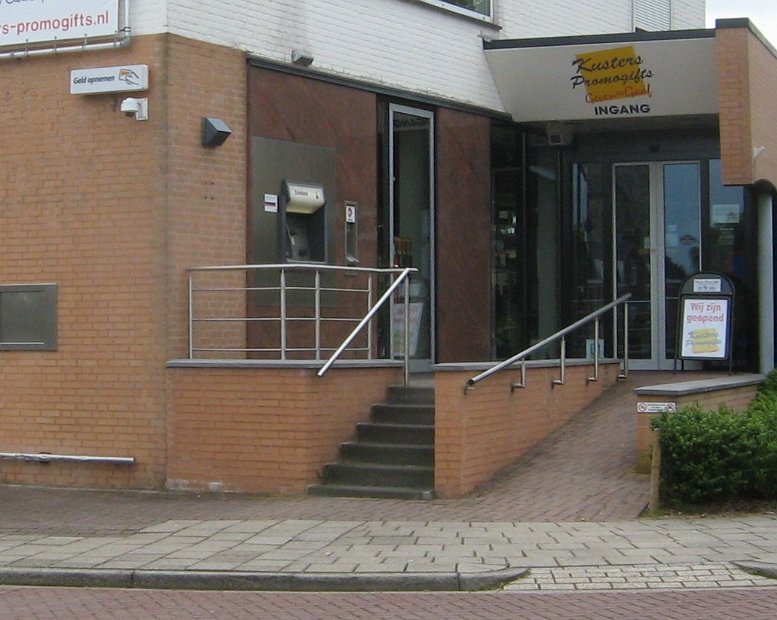 Pinautomaat in Spaubeek
